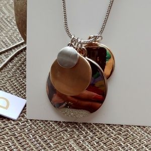 Stunning Metal Charm Necklace